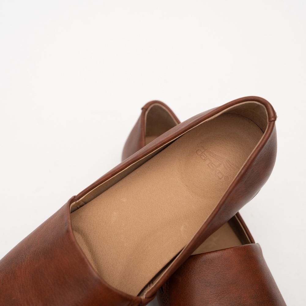 Dansko Brown Leather Flats - Picture 10 of 10